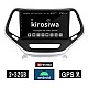 KIROSIWA 2+32GB JEEP CHEROKEE (μετά το 2014) Android οθόνη αυτοκίνητου 2GB με GPS WI-FI (ηχοσύστημα αφής 10" ιντσών OEM Youtube Playstore MP3 USB Radio Bluetooth Mirrorlink εργοστασιακή, 4x60W, AUX) RX-9371