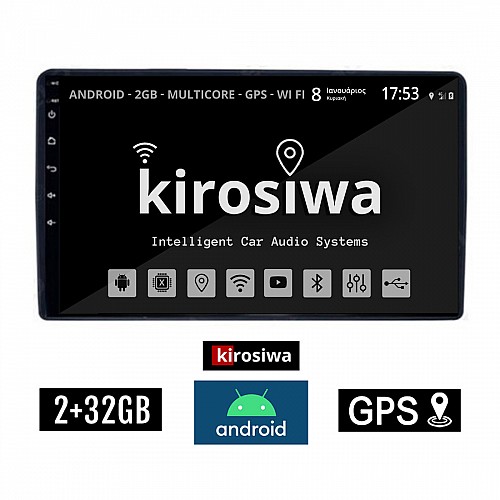 KIROSIWA 2+32GB PEUGEOT EXPERT (2007 - 2016) Android οθόνη αυτοκίνητου 2GB με GPS WI-FI (ηχοσύστημα αφής 9" ιντσών OEM Youtube Playstore MP3 USB Radio Bluetooth Mirrorlink εργοστασιακή 4x60W, AUX) RS-564