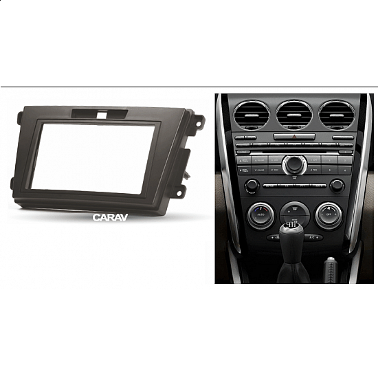 Πρόσοψη Mazda CX-7 (2007 - 2012) 2-DIN πλαίσιο για ηχοσύστημα ή οθόνη αυτοκινήτου 2DIN φιλέτο 2 DIN