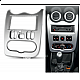Πρόσοψη Dacia Duster Logan Sandero (2-DIN πλαίσιο για ηχοσύστημα ή οθόνη αυτοκινήτου 2DIN φιλέτο 2 DIN)
