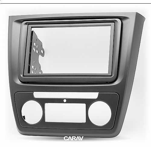 Πρόσοψη Skoda Yeti (2009 - 2017) με αυτόματο κλιματισμό 2-DIN πλαίσιο για ηχοσύστημα ή οθόνη αυτοκινήτου 2DIN φιλέτο 2 DIN