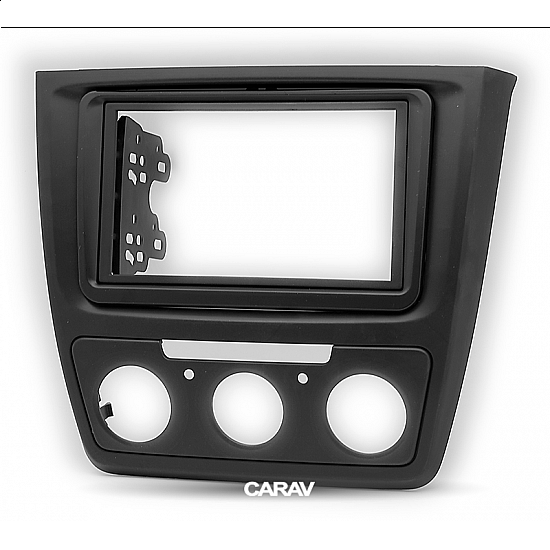 Πρόσοψη Skoda Yeti (2009 - 2017) με χειροκίνητο κλιματισμό 2-DIN πλαίσιο για ηχοσύστημα ή οθόνη αυτοκινήτου 2DIN φιλέτο 2 DIN