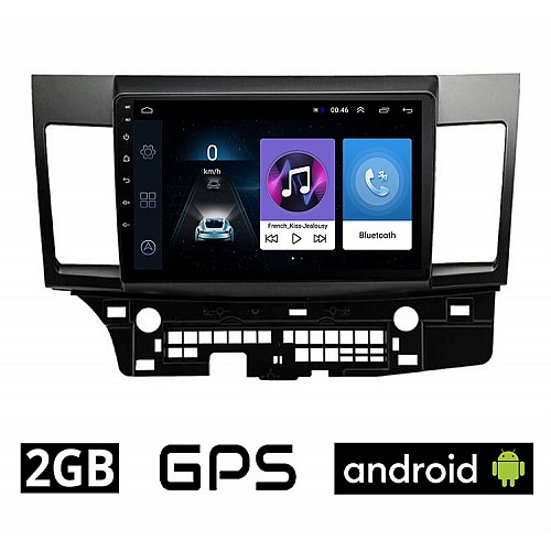 MITSUBISHI LANCER (μετά το 2008) Android οθόνη αυτοκίνητου 2GB με GPS WI-FI (ηχοσύστημα αφής 10" ιντσών OEM Youtube Playstore MP3 USB Radio Bluetooth Mirrorlink εργοστασιακή, 4x60W, AUX) MIT323-2GB