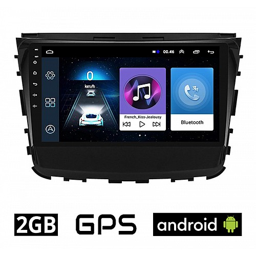 SSANGYONG REXTON (μετά το 2017) Android οθόνη αυτοκίνητου 2GB με GPS WI-FI (ηχοσύστημα αφής 10" ιντσών OEM Youtube Playstore MP3 USB Radio Bluetooth Mirrorlink REXTON εργοστασιακή, 4x60W, πλοηγός)