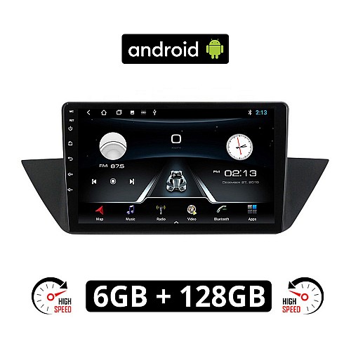 BMW X1 (E84) 2009 - 2015 Android οθόνη αυτοκίνητου 6GB με GPS WI-FI (ηχοσύστημα αφής 10" ιντσών OEM Youtube Playstore MP3 USB Radio Bluetooth Mirrorlink Χ1 Ε84 εργοστασιακή, 4x60W, AUX) BM05-6GB