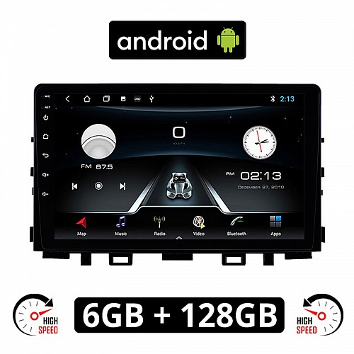 KIA RIO (μετά το 2018) Android οθόνη αυτοκίνητου 6GB με GPS WI-FI (ηχοσύστημα αφής 9" ιντσών OEM Youtube Playstore MP3 USB Radio Bluetooth Mirrorlink ΚΙΑ εργοστασιακή, 4x60W, AUX) KI78-6GB