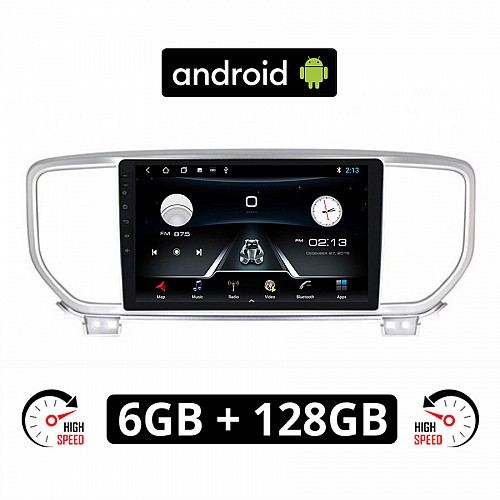 KIA SPORTAGE (μετά το 2018) Android οθόνη αυτοκίνητου 6GB με GPS WI-FI (ηχοσύστημα αφής 9" ιντσών OEM Youtube Playstore MP3 USB Radio Bluetooth Mirrorlink εργοστασιακή, 4x60W, AUX)  KI219-6GB