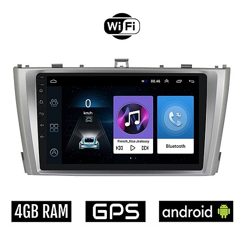 TOYOTA AVENSIS (2009 - 2016) Android οθόνη αυτοκίνητου 4GB με GPS WI-FI (ηχοσύστημα αφής 9" ιντσών OEM Youtube Playstore MP3 USB Radio Bluetooth Mirrorlink εργοστασιακή, AUX, 4x60W)