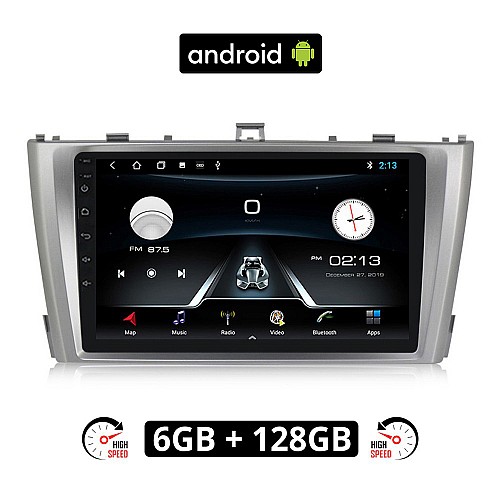 TOYOTA AVENSIS (2009 - 2016) Android οθόνη αυτοκίνητου 6GB με GPS WI-FI (ηχοσύστημα αφής 9" ιντσών OEM Youtube Playstore MP3 USB Radio Bluetooth Mirrorlink εργοστασιακή, AUX, 4x60W) TO120-6GB