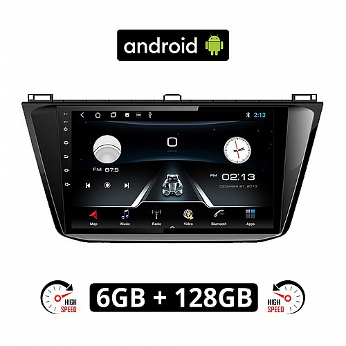 Volkswagen VW TIGUAN (μετά 2016) Android οθόνη αυτοκίνητου 6GB με GPS WI-FI (ηχοσύστημα αφής 10" ιντσών OEM Youtube Playstore MP3 USB Radio Bluetooth Mirrorlink, Εργοστασιακή 4x60W, AUX) VO39-6GB