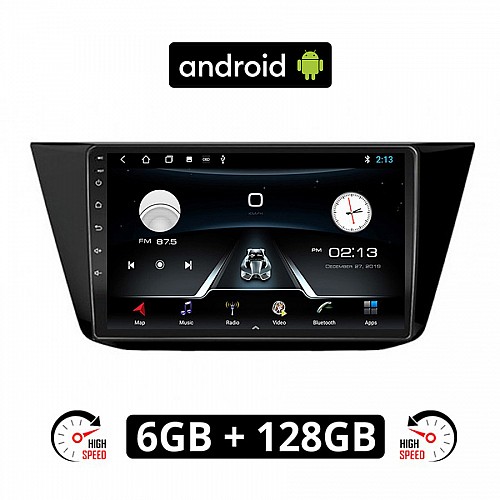 Volkswagen VW TOURAN (μετά το 2016) Android οθόνη αυτοκίνητου 6GB με GPS WI-FI (ηχοσύστημα αφής 10" ιντσών OEM Youtube Playstore MP3 USB Radio Bluetooth Mirrorlink,, 4x60W,  AUX, USB) VO40-6GB