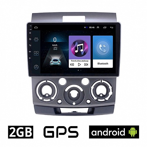 FORD RANGER 2007-2011 Android οθόνη αυτοκίνητου 2GB με GPS WI-FI (ηχοσύστημα αφής 9" ιντσών OEM Youtube Playstore MP3 USB Radio Bluetooth Mirrorlink εργοστασιακή, 4x60W, AUX) FO570-2GB