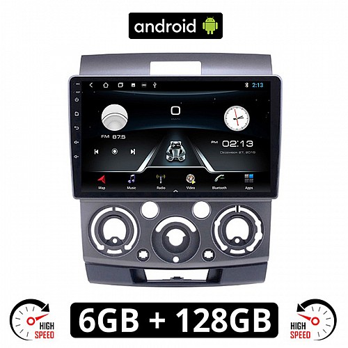 FORD RANGER 2007-2011 Android οθόνη αυτοκίνητου 6GB με GPS WI-FI (ηχοσύστημα αφής 9" ιντσών OEM Youtube Playstore MP3 USB Radio Bluetooth Mirrorlink εργοστασιακή, 4x60W, AUX) FO570-6GB
