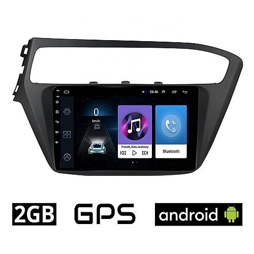 HYUNDAI i20 (μετά το 2019) Android οθόνη αυτοκίνητου 2GB με GPS WI-FI (ηχοσύστημα αφής 9" ιντσών OEM Youtube Playstore MP3 USB Radio Bluetooth Mirrorlink εργοστασιακή, 4x60W, AUX) HY555-2GB