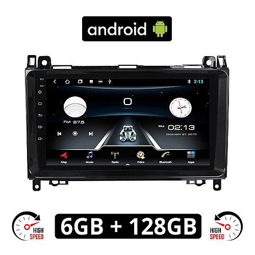 MERCEDES A W169 (2004-2012) Android οθόνη αυτοκίνητου 6GB με GPS WI-FI (ηχοσύστημα αφής 9" ιντσών OEM Youtube Playstore MP3 USB Radio Bluetooth Mirrorlink εργοστασιακή, 4x60W, Benz) ME14-6GB