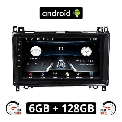 MERCEDES B W245 (2005-2012) Android οθόνη αυτοκίνητου 6GB με GPS WI-FI (ηχοσύστημα αφής 9" ιντσών OEM Youtube Playstore MP3 USB Radio Bluetooth Mirrorlink εργοστασιακή, 4x60W, Benz) ME15-6GB