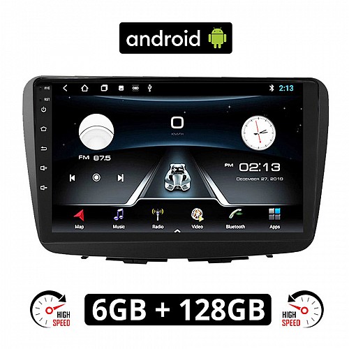 SUZUKI BALENO (μετά το 2016) Android οθόνη αυτοκίνητου 6GB με GPS WI-FI (ηχοσύστημα αφής 9" ιντσών OEM Youtube Playstore MP3 USB Radio Bluetooth Mirrorlink εργοστασιακή, 4x60W, AUX, πλοηγός)