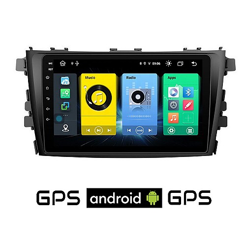 SUZUKI CELERIO (μετά το 2015) Android οθόνη αυτοκίνητου με GPS WI-FI (ηχοσύστημα αφής 9" ιντσών OEM Youtube Playstore MP3 USB Radio Bluetooth Mirrorlink εργοστασιακή, 4x60W, AUX) SU71