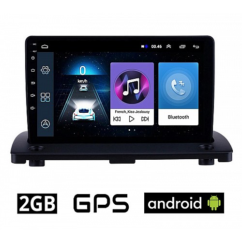 VOLVO XC90 (2002 - 2014) Android οθόνη αυτοκίνητου 2GB με GPS WI-FI (ηχοσύστημα αφής 9" ιντσών OEM Youtube Playstore MP3 USB Radio Bluetooth Mirrorlink εργοστασιακή, 4x60W, AUX) VOL62-2GB