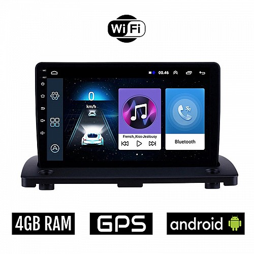VOLVO XC90 (2002 - 2014) Android οθόνη αυτοκίνητου 4GB με GPS WI-FI (ηχοσύστημα αφής 9" ιντσών OEM Youtube Playstore MP3 USB Radio Bluetooth Mirrorlink εργοστασιακή, 4x60W, AUX)