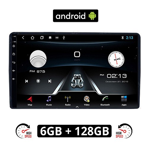 DACIA DUSTER (2012 - 2019) Android οθόνη αυτοκίνητου 6GB με GPS WI-FI (ηχοσύστημα αφής 9" ιντσών OEM Youtube Playstore MP3 USB Radio Bluetooth Mirrorlink εργοστασιακή, 4x60W, AUX) DA52-6GB