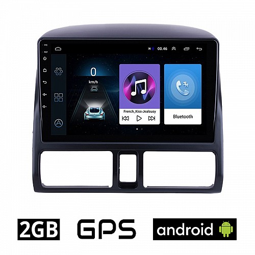 HONDA CRV (1996-2006) CLIMA Android οθόνη αυτοκίνητου 2GB με GPS WI-FI (ηχοσύστημα αφής 9" ιντσών OEM Youtube Playstore MP3 USB Radio Bluetooth Mirrorlink εργοστασιακή, 4x60W, AUX) HN14-2GB