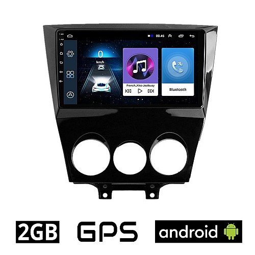 MAZDA RX-8 (μετά το 2008) Android οθόνη αυτοκίνητου 2GB με GPS WI-FI (ηχοσύστημα αφής 9" ιντσών OEM Youtube Playstore MP3 USB Radio Bluetooth Mirrorlink εργοστασιακή 4x60W, AUX) MA199-2GB