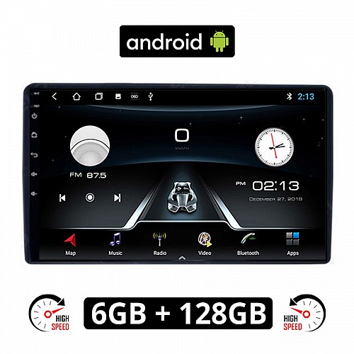 PEUGEOT EXPERT (2007 - 2016) Android οθόνη αυτοκίνητου 6GB με GPS WI-FI (ηχοσύστημα αφής 9" ιντσών OEM Youtube Playstore MP3 USB Radio Bluetooth Mirrorlink εργοστασιακή, 4x60W, AUX) PE14-6GB