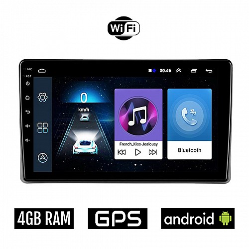 MITSUBISHI L200 (μετά το 2020) Android οθόνη αυτοκίνητου 4GB με GPS WI-FI (ηχοσύστημα αφής 9" ιντσών OEM Youtube Playstore MP3 USB Radio Bluetooth Mirrorlink εργοστασιακή, 4x60W, AUX)