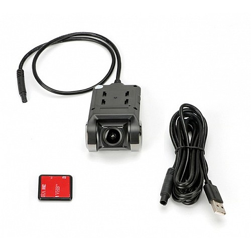 Μπροστινή DVR κάμερα αυτοκινήτου με καταγραφικό (ανίχνευση κίνησης DV-R καταγραφική HD micro SD μπροστά εγγραφή βίντεο)