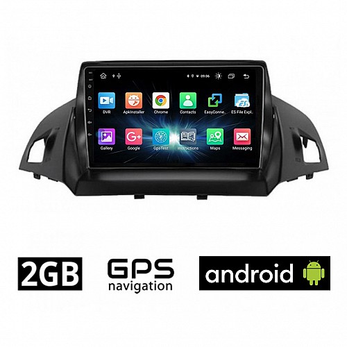 CAMERA + FORD KUGA (μετά το 2013) Android οθόνη αυτοκίνητου 2GB με GPS WI-FI (ηχοσύστημα αφής 9" ιντσών OEM Youtube Playstore MP3 USB Radio Bluetooth Mirrorlink εργοστασιακή 4x60W Navi)