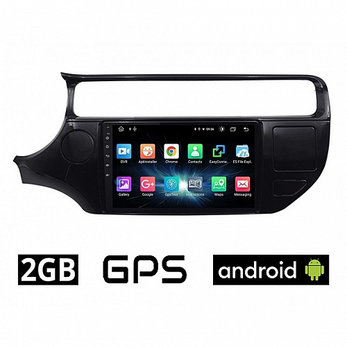 CAMERA + KIA RIO (2015 - 2017) Android οθόνη αυτοκίνητου 2GB με GPS WI-FI (ηχοσύστημα αφής 9" ιντσών OEM Youtube Playstore MP3 USB Radio Bluetooth Mirrorlink εργοστασιακή, 4x60W, AUX) 5111