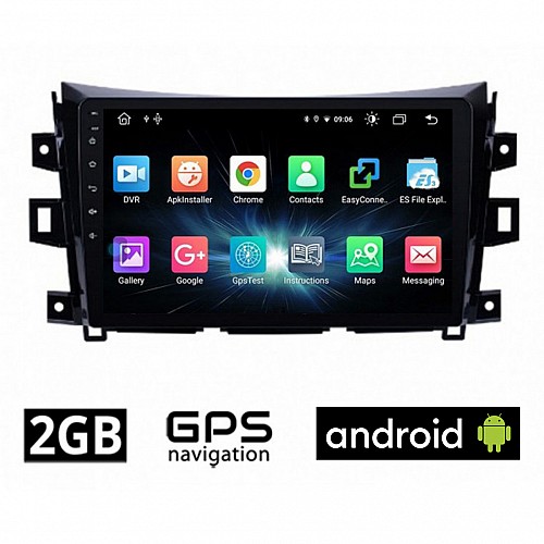 CAMERA + NISSAN NAVARA μετά το 2016 Android οθόνη αυτοκίνητου 2GB με GPS WI-FI (ηχοσύστημα αφής 10" ιντσών OEM Youtube Playstore MP3 USB Radio Bluetooth Mirrorlink εργοστασιακή, 4x60W, AUX) 5128