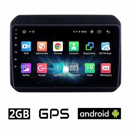CAMERA + SUZUKI IGNIS (μετά το 2016) Android οθόνη αυτοκίνητου 2GB με GPS WI-FI (ηχοσύστημα αφής 9" ιντσών OEM Youtube Playstore MP3 USB Radio Bluetooth Mirrorlink εργοστασιακή, AUX, 4x60W) 5148