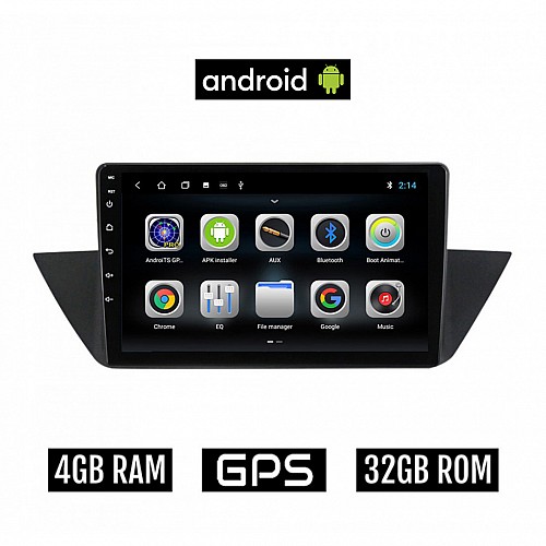 CAMERA + BMW X1 (E84) 2009 - 2015 Android οθόνη αυτοκίνητου 4GB με GPS WI-FI (ηχοσύστημα αφής 10" ιντσών OEM Youtube Playstore MP3 USB Radio Bluetooth Mirrorlink Χ1 Ε84 εργοστασιακή, 4x60W, AUX) 5188