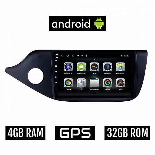 CAMERA + KIA CEED (2012-2018) Android οθόνη αυτοκίνητου 4GB με GPS WI-FI (ηχοσύστημα αφής 9" ιντσών OEM Youtube Playstore MP3 USB Radio Bluetooth Mirrorlink εργοστασιακή, 4x60W, AUX)