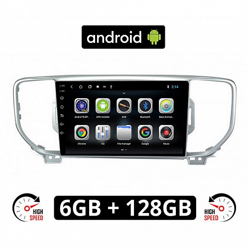 CAMERA + KIA SPORTAGE (2016 - 2018) Android οθόνη αυτοκίνητου 6GB με GPS WI-FI (ηχοσύστημα αφής 9" ιντσών OEM Youtube Playstore MP3 USB Radio Bluetooth Mirrorlink εργοστασιακή, 4x60W, AUX)
