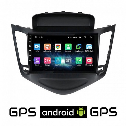 CAMERA + CHEVROLET CRUZE 2008-2012 Android οθόνη αυτοκίνητου με GPS WI-FI (ηχοσύστημα αφής 9" ιντσών OEM Youtube Playstore MP3 USB Radio Bluetooth Mirrorlink εργοστασιακή, 4x60W, AUX) 5367