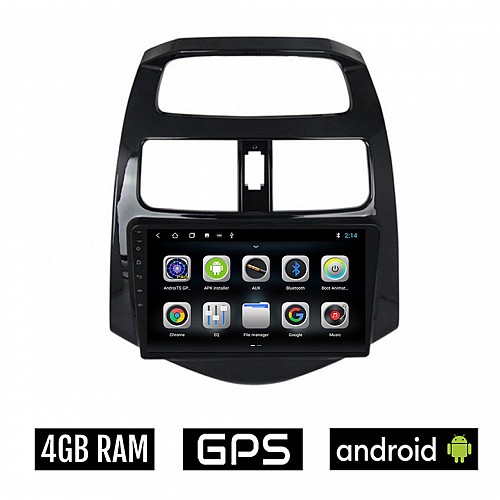 CAMERA + CHEVROLET SPARK 2009-2015 Android οθόνη αυτοκίνητου 4GB με GPS WI-FI (ηχοσύστημα αφής 9" ιντσών OEM Youtube Playstore MP3 USB Radio Bluetooth Mirrorlink  εργοστασιακή, 4x60W, AUX)