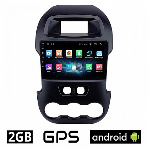 CAMERA + FORD RANGER 2011-2015 Android οθόνη αυτοκίνητου 2GB με GPS WI-FI (ηχοσύστημα αφής 9" ιντσών OEM Youtube Playstore MP3 USB Radio Bluetooth Mirrorlink εργοστασιακή, 4x60W, AUX) 5403