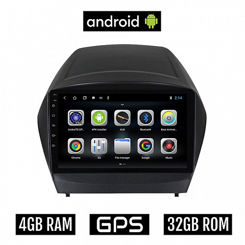 CAMERA + HYUNDAI IX35 2010-2015 Android οθόνη αυτοκίνητου με GPS WI-FI 4GB (ηχοσύστημα αφής 9" ιντσών OEM Youtube Playstore MP3 USB Radio Bluetooth Mirrorlink εργοστασιακή, 4x60W, AUX)