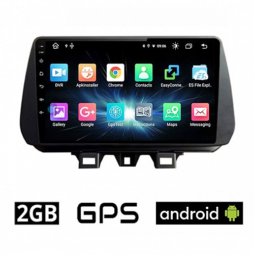 CAMERA + HYUNDAI TUCSON 2019 Android οθόνη αυτοκίνητου 2GB με GPS WI-FI (ηχοσύστημα αφής 9" ιντσών OEM Youtube Playstore MP3 USB Radio Bluetooth Mirrorlink εργοστασιακή, 4x60W, AUX)