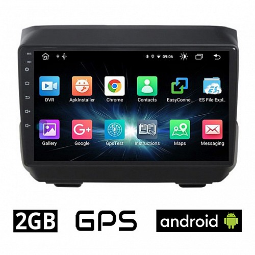CAMERA + JEEP 2007-2014 Android οθόνη αυτοκίνητου 2GB με GPS WI-FI (ηχοσύστημα αφής 9" ιντσών OEM Youtube Playstore MP3 USB Radio Bluetooth Mirrorlink εργοστασιακή, 4x60W, AUX)