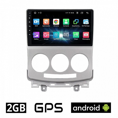 CAMERA + MAZDA 5 2004-2010 Android οθόνη αυτοκίνητου 2GB με GPS WI-FI (ηχοσύστημα αφής 9" ιντσών OEM Youtube Playstore MP3 USB Radio Bluetooth Mirrorlink εργοστασιακή, 4x60W, AUX)