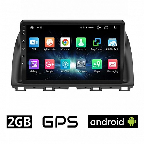 CAMERA + MAZDA CX5 (2013-2017) Android οθόνη αυτοκίνητου 2GB με GPS WI-FI (ηχοσύστημα αφής 10" ιντσών OEM Youtube Playstore MP3 USB Radio Bluetooth Mirrorlink εργοστασιακή, 4x60W, AUX)