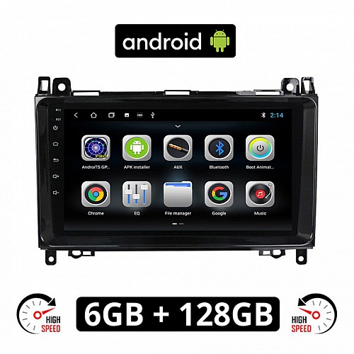 CAMERA + MERCEDES A W169 (2004-2012) Android οθόνη αυτοκίνητου 6GB με GPS WI-FI (ηχοσύστημα αφής 9" ιντσών OEM Youtube Playstore MP3 USB Radio Bluetooth Mirrorlink εργοστασιακή, 4x60W, Benz) 5509