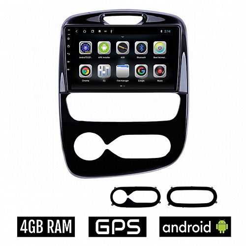 CAMERA + RENAULT CLIO (μετά το 2016) Android οθόνη αυτοκίνητου 4GB με GPS WI-FI (ηχοσύστημα αφής 10" ιντσών OEM Youtube Playstore MP3 USB Radio Bluetooth Mirrorlink εργοστασιακή, 4x60W, AUX) 5552
