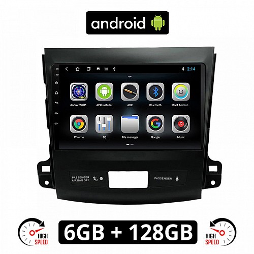 CAMERA + PEUGEOT 4007 (2006-2012) Android οθόνη αυτοκίνητου 6GB με GPS WI-FI (ηχοσύστημα αφής 9" ιντσών OEM Youtube Playstore MP3 USB Radio Bluetooth Mirrorlink εργοστασιακή 4x60W Navi)