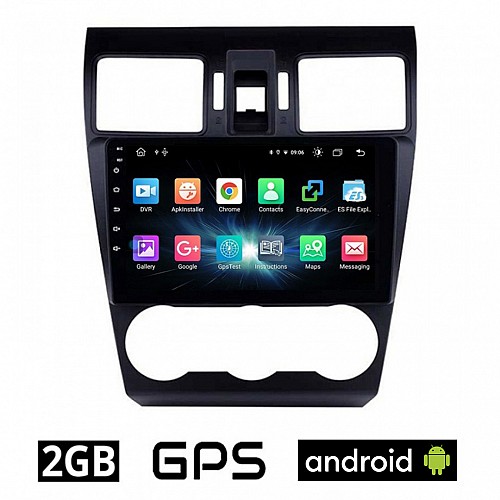 CAMERA + SUBARU FORESTER (μετά το 2013) Android οθόνη αυτοκίνητου 2GB με GPS WI-FI (ηχοσύστημα αφής 9" ιντσών OEM Youtube Playstore MP3 USB Radio Bluetooth Mirrorlink εργοστασιακή 4x60W Navi)