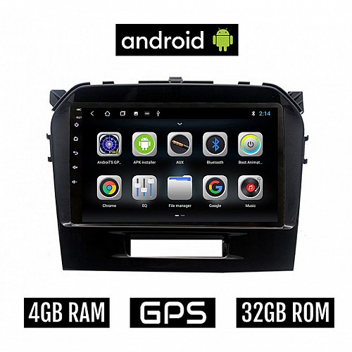 CAMERA + SUZUKI GRAND VITARA (μετά το 2016) Android οθόνη αυτοκίνητου 4GB με GPS WI-FI (ηχοσύστημα αφής 9" ιντσών OEM Youtube Playstore MP3 USB Radio Bluetooth Mirrorlink εργοστασιακή, AUX, 4x60W) 5624